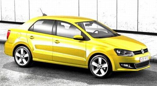 國產的樣版 大眾新POLO三廂版首次曝光 汽車之家 國產的樣版 大眾新POLO三廂版首次曝光 汽車之家