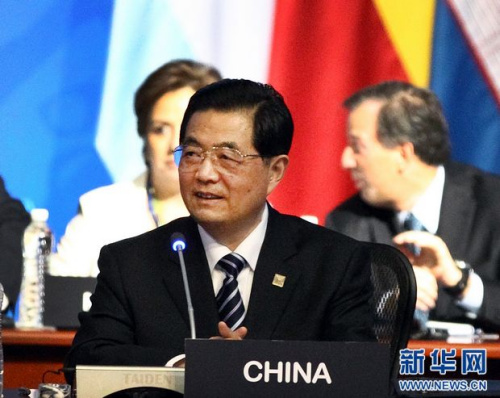 胡錦濤出席二十國集團峰會推動世界經濟秩序改革