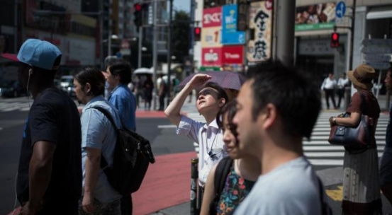 高溫天氣持續 日本5月至7月近6萬人因中暑送醫